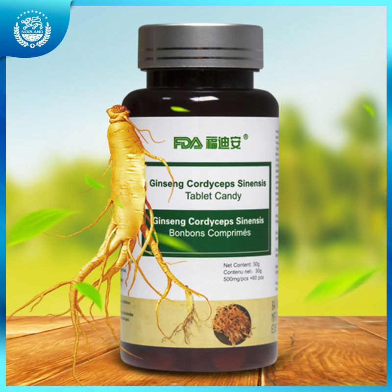 Ginseng Cordyceps Sinensis Tablet Candy Ginseng Cordyceps Sinensis Tablet Candy